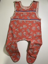 Vintage Baby Romper Clothes USSR Soviet 80s Children Outfit Retro