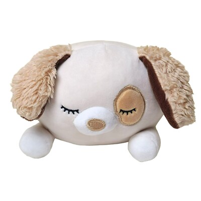 Squishmallows Official Kellytoys Harrison the Dog Hugmee Laying Down Plush Toy
