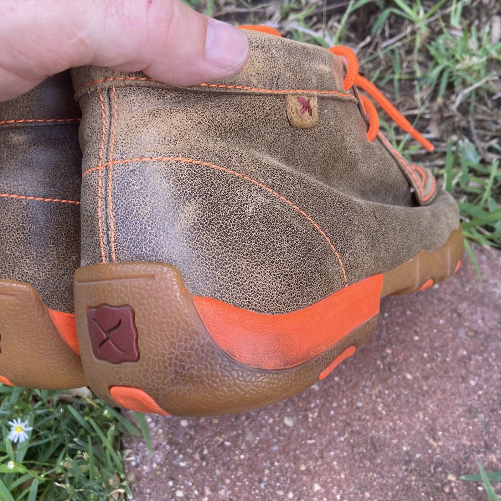 Twisted X Men's Chukka Driving Shoes MDM0019 Size 10M Gem