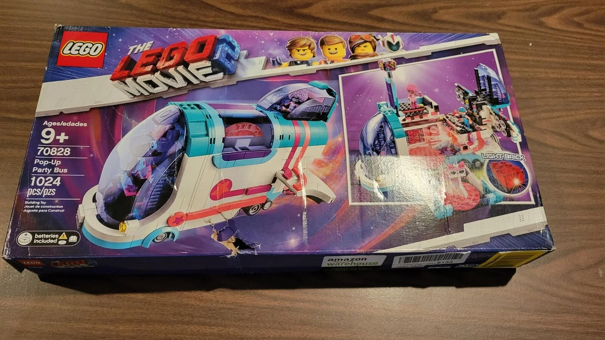 Pind Fremmedgøre Udvidelse The LEGO Movie 2 70828 Pop-Up Party Bus 1013 Piece Building Set - Damaged  Box | eBay