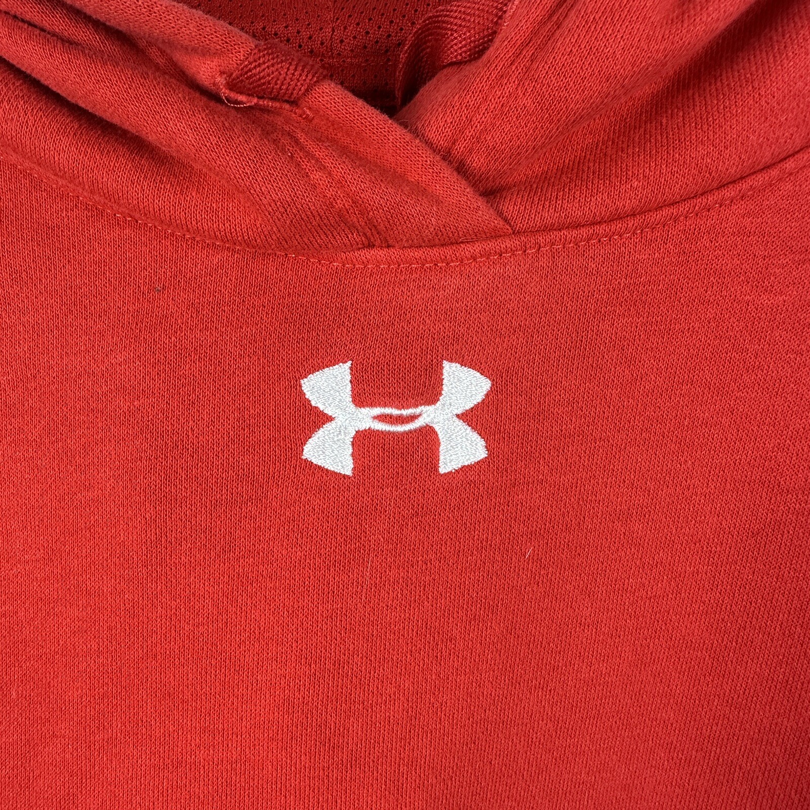 Under Armour Cold Gear Loose Adult Men's Medium Red Logo Pullover