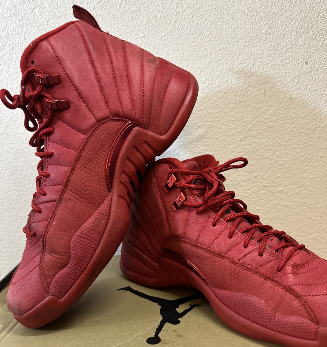 靴 NIKE AIR JORDAN 12 GYM RED US11 Size 11 - Air Jordan 12 Retro Gym Red for sale online | eBay