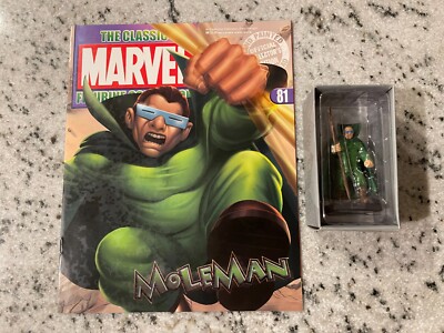 Moleman Eaglemoss Lead Figure # 81 Magazine Classic Marvel Figurine Collection