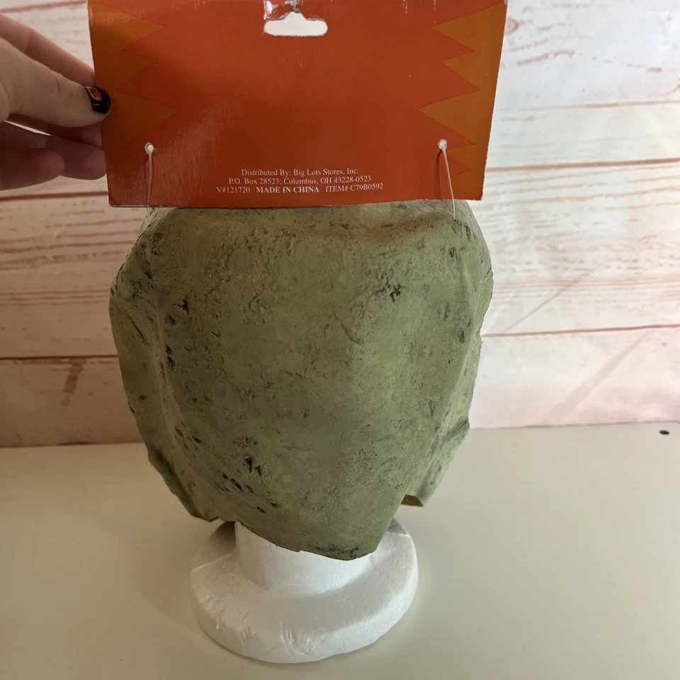 骷髅吸血鬼牙齿头骨面具成人恐怖万圣节服装 — 第 3/4 张图片