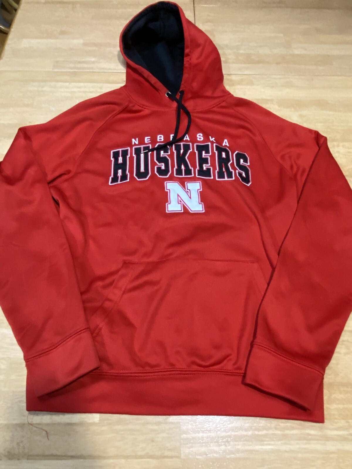 Nebraska Cornhuskers Red Colosseum Hoodie Men’s Medium NCAA Pullover