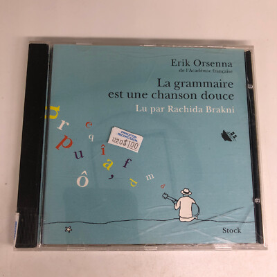 La Grammaire Est Une Chanson Douce - Erik Orsenna - CD