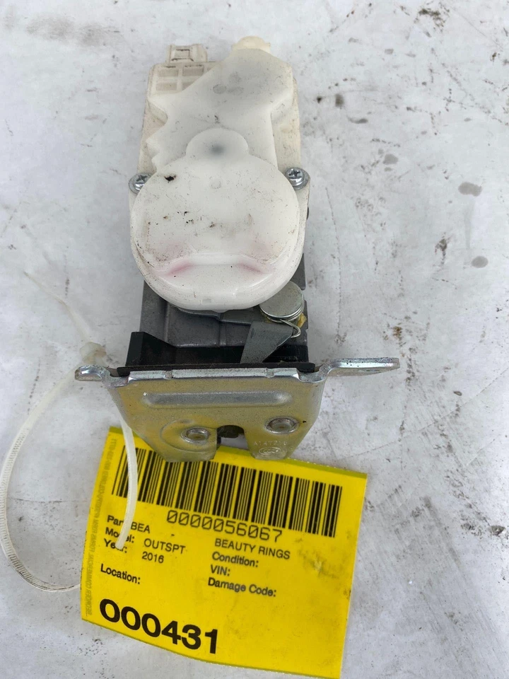 MITSUBISHI OUTLANDER SPORT 2016 puerta levadiza trasera puerta trasera bloqueo cierre pestillo actuador Foto 2 de 4