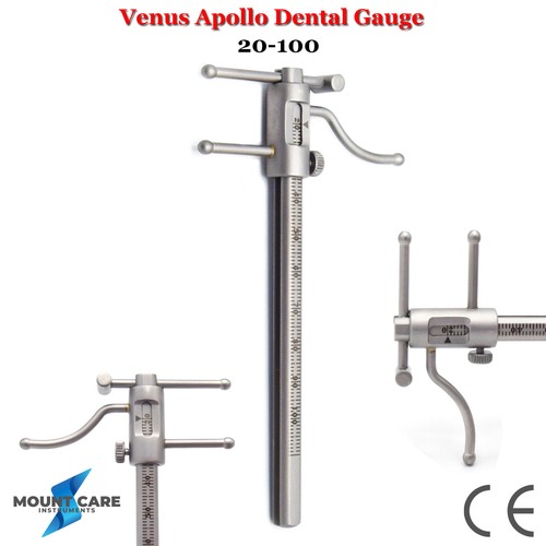 Implant Micro Boley Gauge Occlusion Venus Apollo VDO Gauge Ruler Dental Tools - Bild 2 von 4