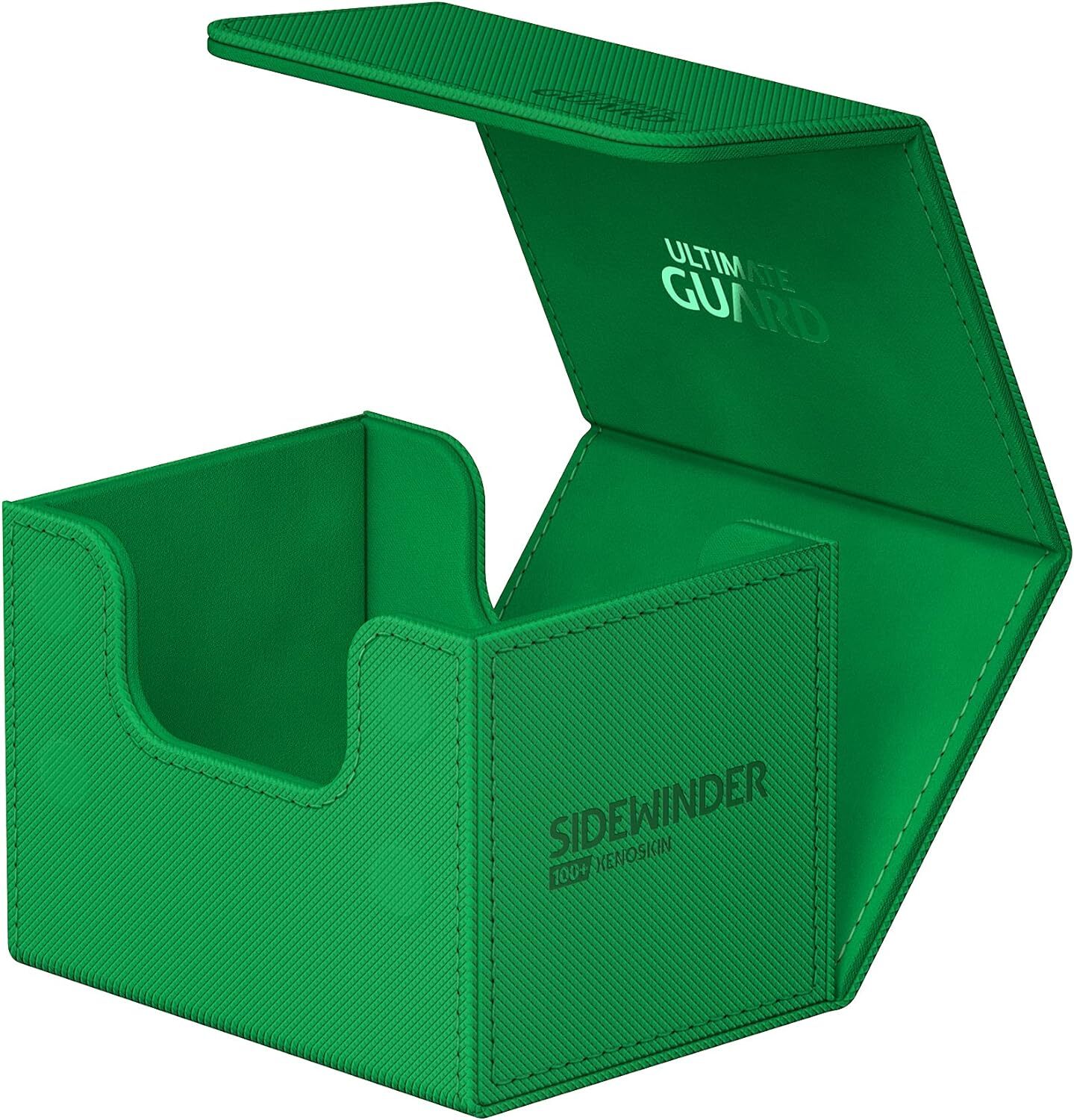 Thumbnail - Ultimate Guard Sidewinder 100+ Xenoskin Monocolor Grün 100+ Grün