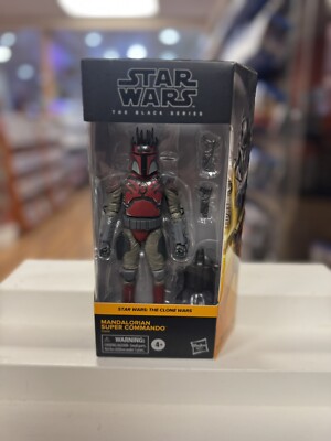 Star Wars Mandalorian Super Commando 05 The Clone Wars Black Series NEW
