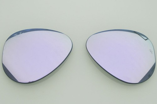 Lenses Spare Part RAY BAN 8041 55 4K Lilac Mirror Lenses Spare Parts | eBay