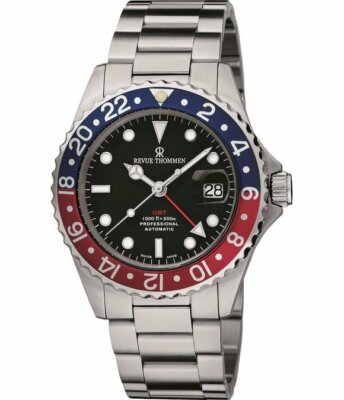 REVUE THOMMEN Modell Diver Automatik  GMT 17572.2135 Herren Armbanduhr