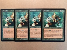 MTG 4x Root Elemental Scourge Legacy Magic the Gathering Card x4 LP