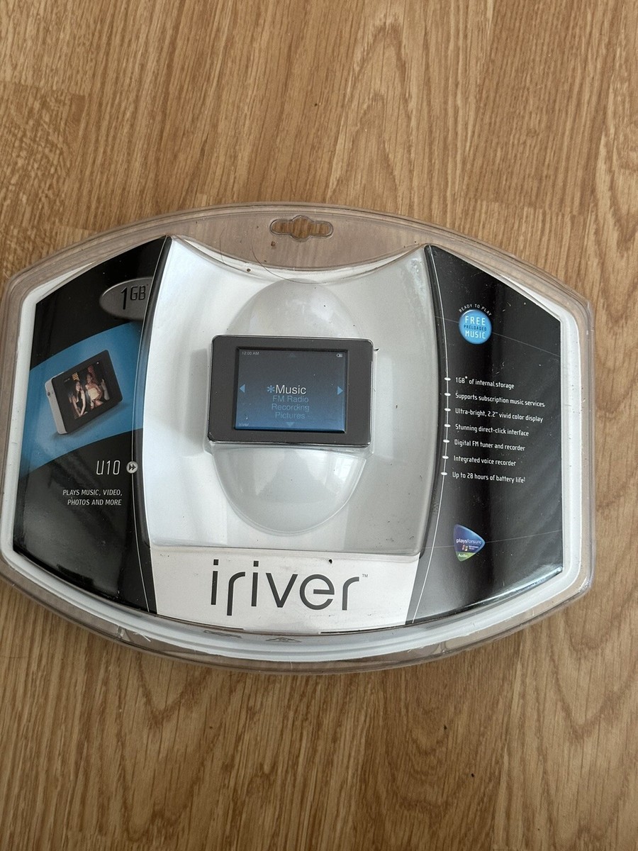 iRiver U10 MP3 Player - rArE - vinTAGe - 821566001191| eBay