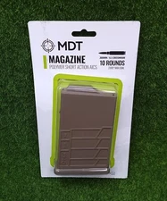 MDT 10 Round Polymer AICS Magazine, .308 Win / 6.5 Creedmoor, FDE - 104447-FDE
