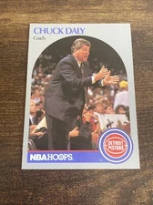 1990-91 Hoops Chuck Daly Detroit Pistons #312 D2092*