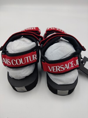 NEW Mens Versace Jeans Couture Beach Strappy Sport Sandals 