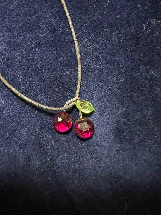 Cherry necklace hotsell