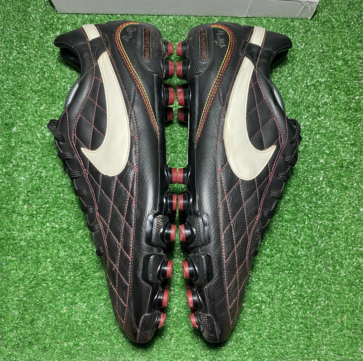 2008 Nike Tiempo DOIS PRO Legend R10 Ronaldinho Leather