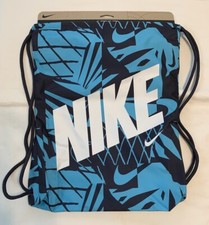 Nike Logo Gym Cinch Sack Drawstring Bag Football Tennis Backpack DV6144 015 NWT