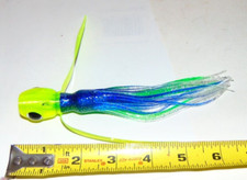 6" JET Yummy Flying Fly Fish Goggle Eye Mahi,Tuna Lure Islamorada Key West Flyer