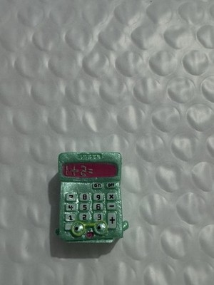 Shopkin Season 3 Kelly Calculator Green Shiny Shopkin Figure