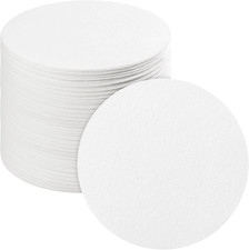 100 Sheets round Microwave Kiln Papers 4.7 Inch Ceramic Fiber Paper Insulation C