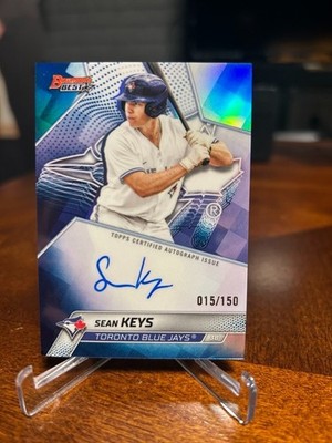 2025 Bowman’s Best Sean Keys Prospect Auto /150 Blue refractor #B25-SK RC Rookie