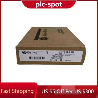 New Factory Sealed AB 1746-ITV16 /C SLC 500 16 point Input Module 1746ITV16
