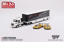 MINI GT 1/64 CORVETTE RACING C8.R TRANSPORTER SET #caf1a7