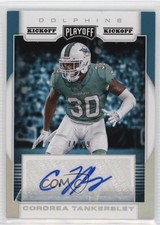 2017 Panini Playoff Rookie Signatures Kickoff 74/99 Cordrea Tankersley Auto 7eo