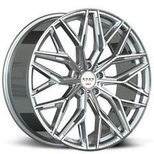 20x9 Koko Kuture Wheels Como Gloss Silver Machined Rims 4pcs A1