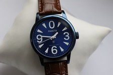 Watch USSR RAKETA Big Zero Blue Dial Wristwatch. Case 40mm.