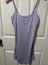 Victoria's Secret Slip Dress Womens Size XS Soft Stretch Spaghetti Strap Lilac