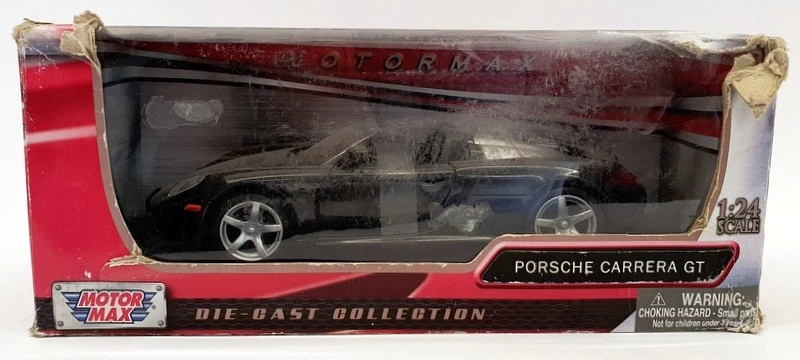 Модель автомобиля MotorMax масштаб 1:24 73305 — Porsche Carrera GT — черная - Изображение 2 из 4