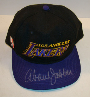 Sports Specialties L.A. Lakers CAP Autographed Kareem Abdul Jabbar JSA Certified
