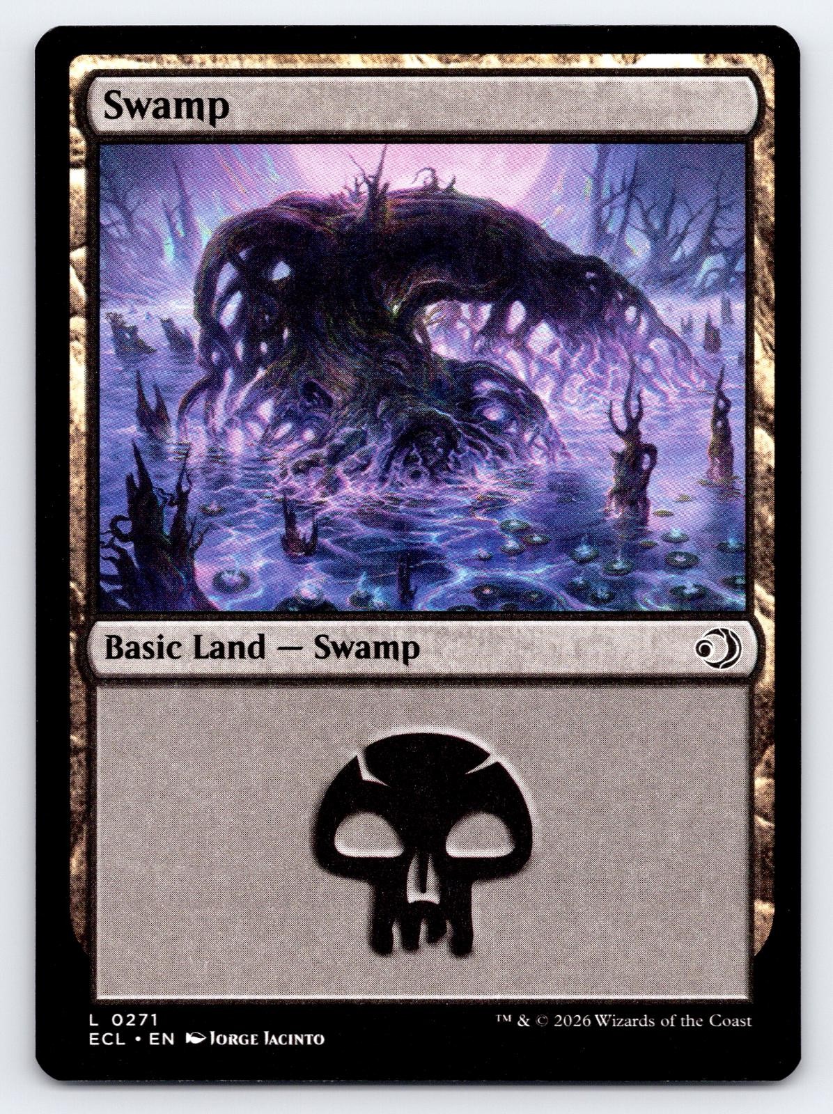 Swamp (0271) 271 Land Lorwyn Eclipsed Magic: The Gathering Near Mint