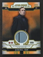 2024 Star Wars Masterwork Rise of the Resistance Relics Orange 10/10 General Hux