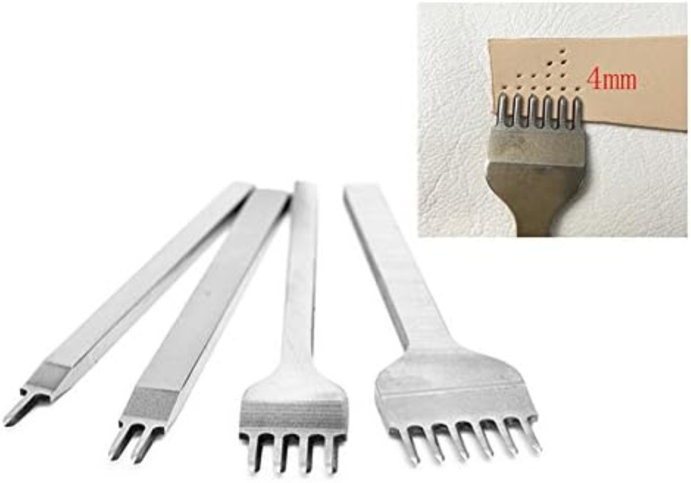 Kit Punzonatura Pelle Sheny 4mm | Acciaio Inossidabile | Prezzo Top