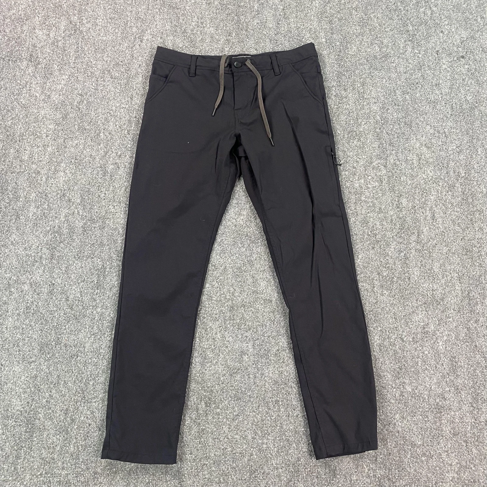 686 Everywhere Pants Mens 34x31 Black Slim Fit Softshell Stretch Nylon Technical