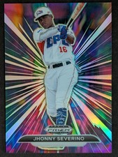 Jhonny Severino ELECTRIC PRIZM DPL STARS Insert! 2021 Prizm Draft Picks! Pirates