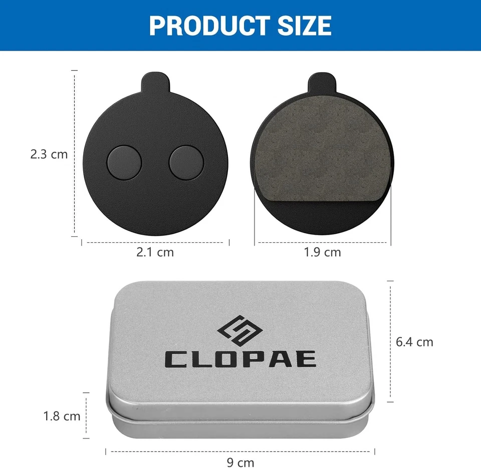 CLOPAE KUGOO M4 / M4 Pro Electric Scooter Brake Pads 8 Pcs Electric Scooter... - Photo 3/4