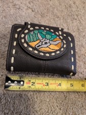 Leather Cattle/Longhorn Wallet