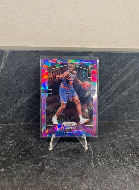 2019-20 Panini Prizm - RJ Barrett #250 Purple Cracked Ice /149