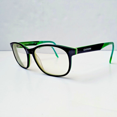 CARRERA Eyeglasses CA6195 HWA Mero Green White Black 52/16-140 Frames Only Italy