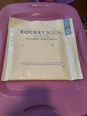Rocketbook Wave Smart Reusable Notebook Brand New Sealed Includes FriXion Pen