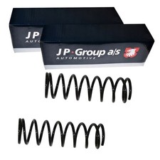 2x JP GROUP FAHRWERKSFEDERN HINTEN passend für FORD FOCUS LINKS+RECHTS FEDERN