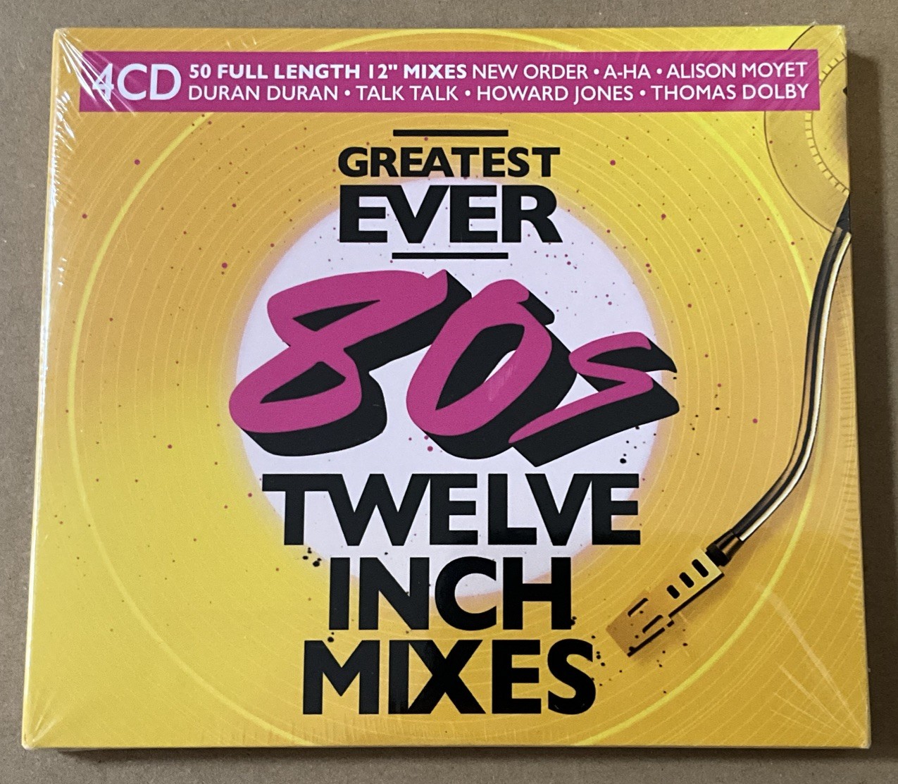 80s 12” Mixes 4x CD Set New Order Duran Kylie Minogue Howard Jones Moyet Astley