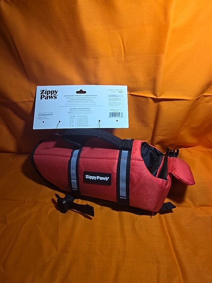 XS Zippy Dog Life Jacket Safety Vest - Image 2 of 4
