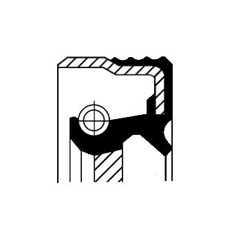 Crankshaft Shaft Seal Front Fits IVECO FIATALLIS LAVERDA NEW HOLLAND CORTECO